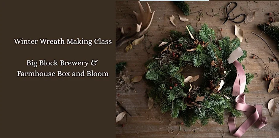 Winter Wreath Making Class - Redmond
