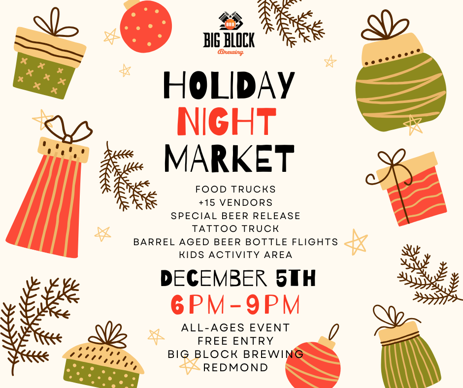 Holiday Night Market - Redmond