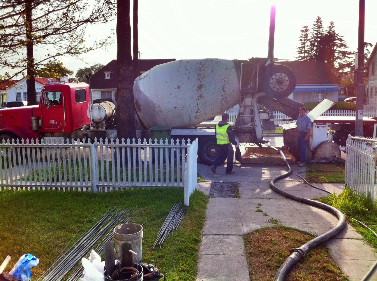 Studio Build concrete pour and framing 023.jpg