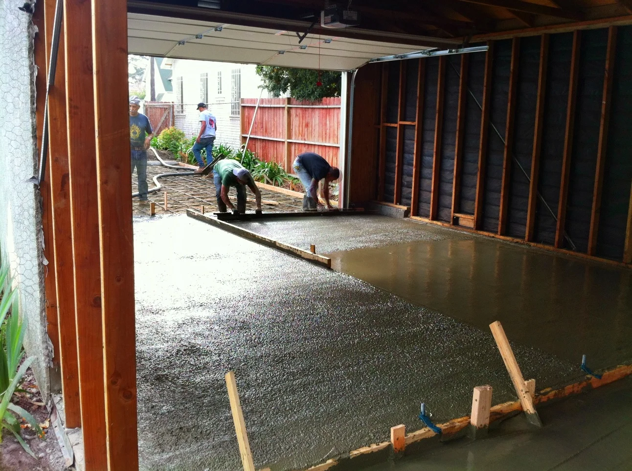 Studio Build concrete pour and framing 029.jpg