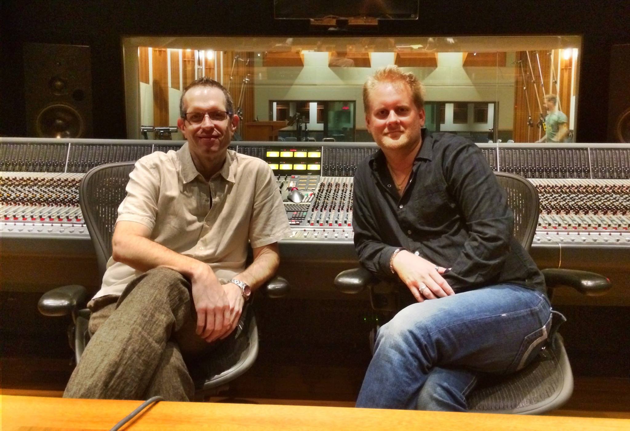 SCOREcast promo shot with Dean Ogden & Brian Ralston
