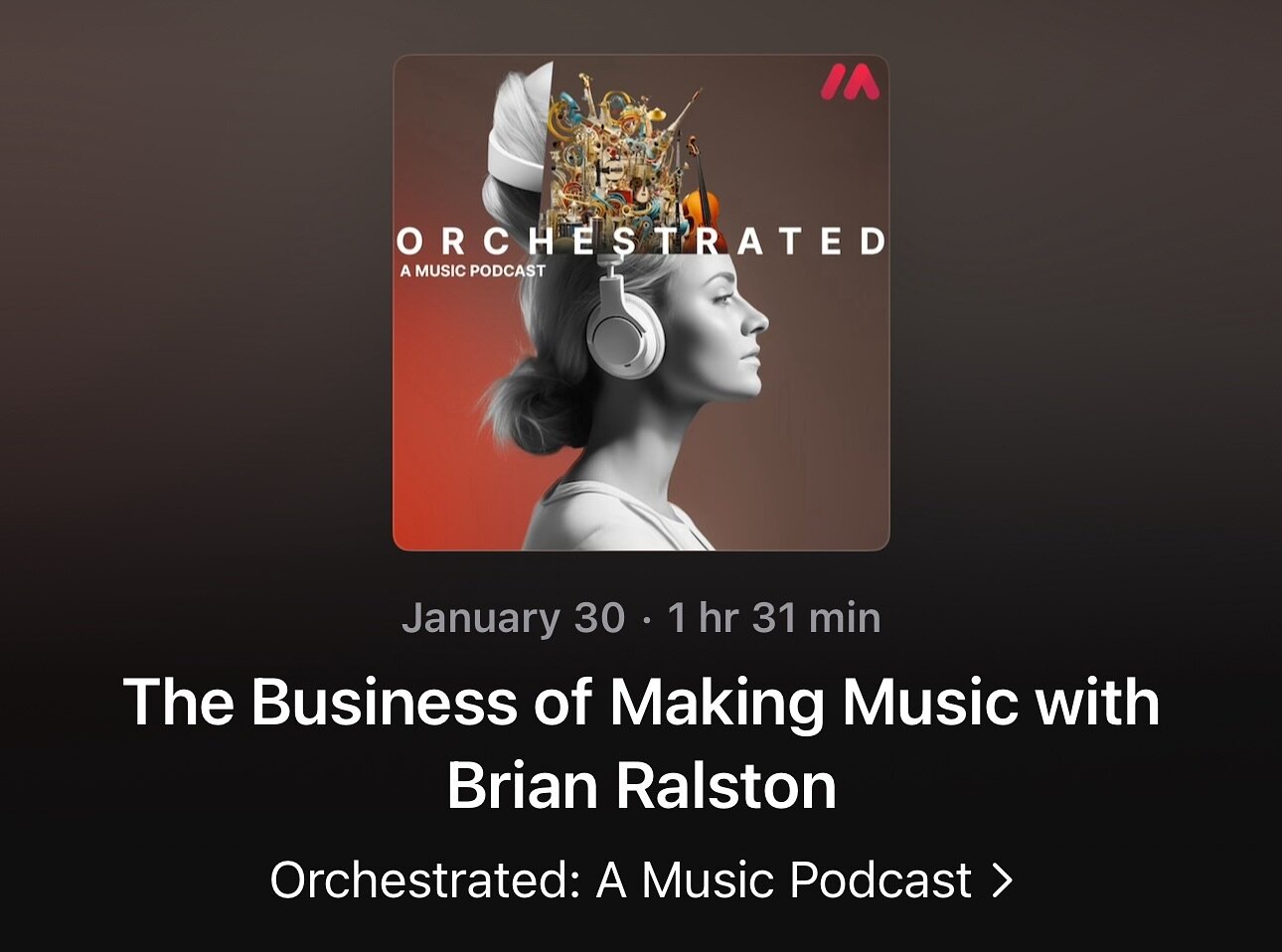 Had a wonderful chat on the latest &ldquo;Orchestrated: A Music Podcast&rdquo; with Mike Patti and Chris Hayzel of Cinesamples / Musio talking about the business side of what we as composers do.  Check it out wherever you like to listen to your favor