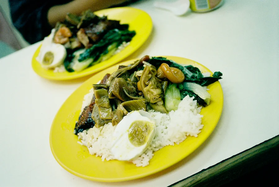 Everyday food in Hong Kong. 