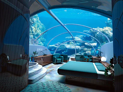 underwater