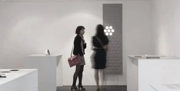 Eun Hee Jo’s recent
work explores how digital functionality can make for entirely new
physical interfaces that we poke, prod, and touch with our hands. Read More 