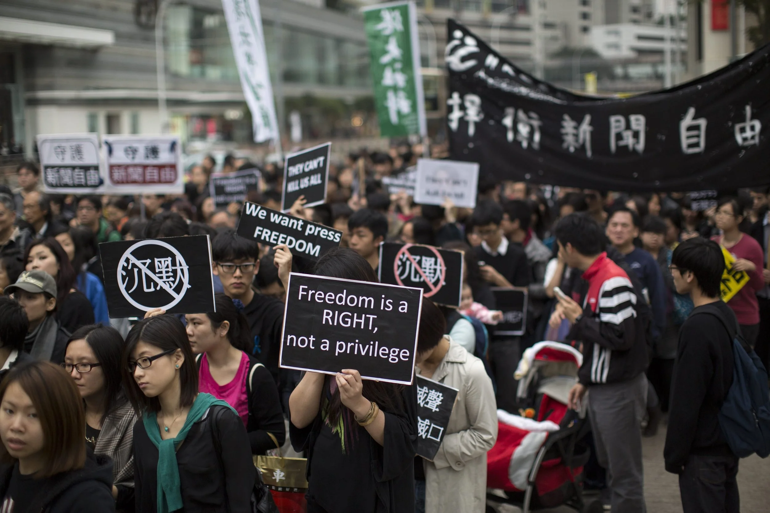 Hong Kong protests, Oktober 2014