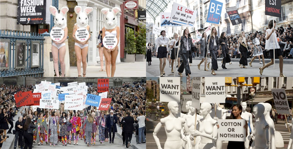 Protests in fashion