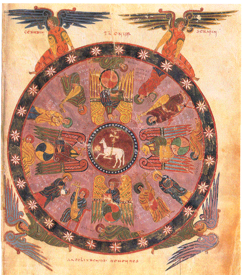 Vision of the Lamb from Beatus Liébana, c.950