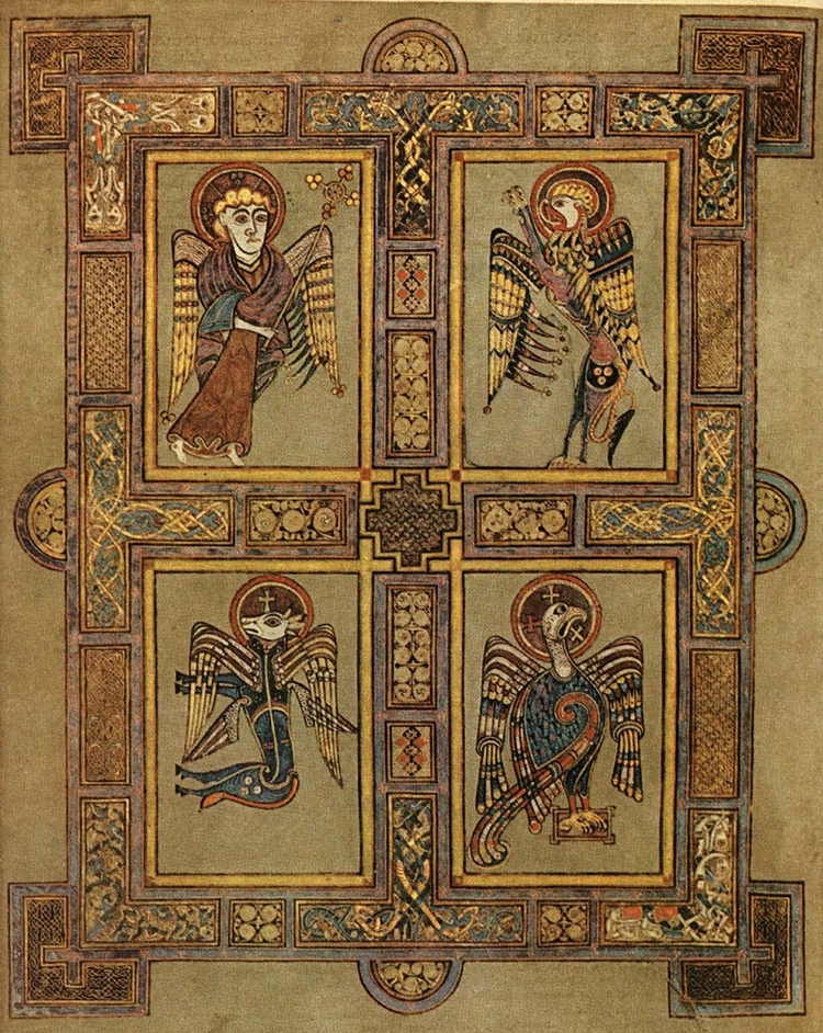 In the Book of Kells