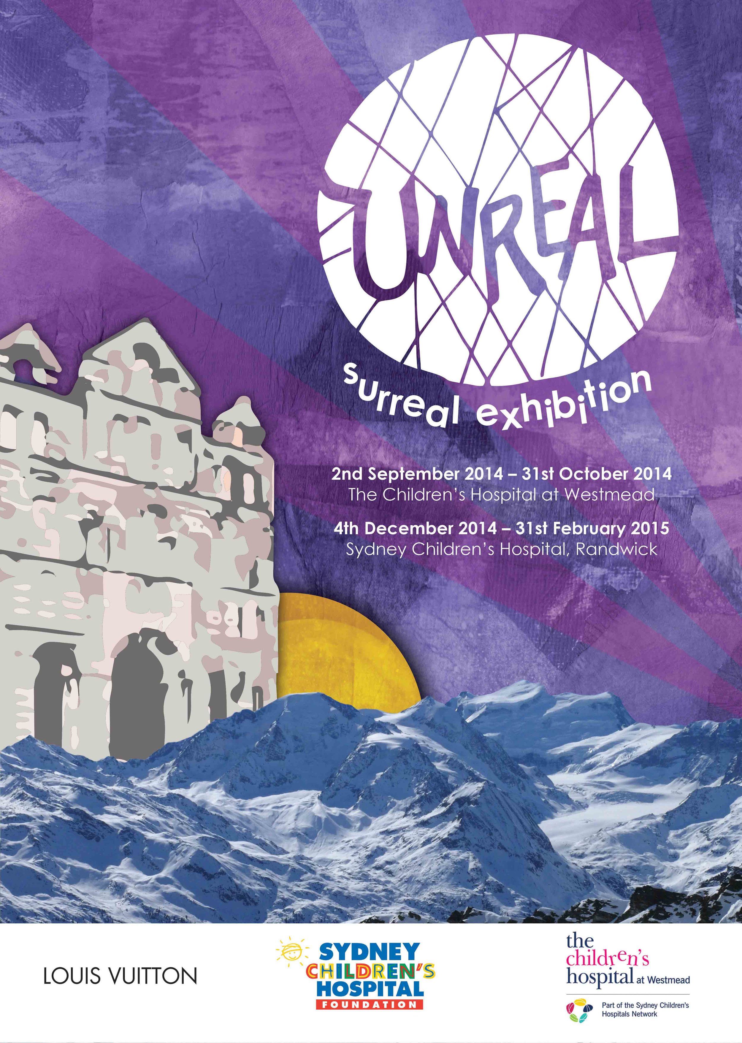 'Unreal' Surrealism Exhibition - 'The Sydney Children's Hospital' and 'The Children's Hospital Westmead'