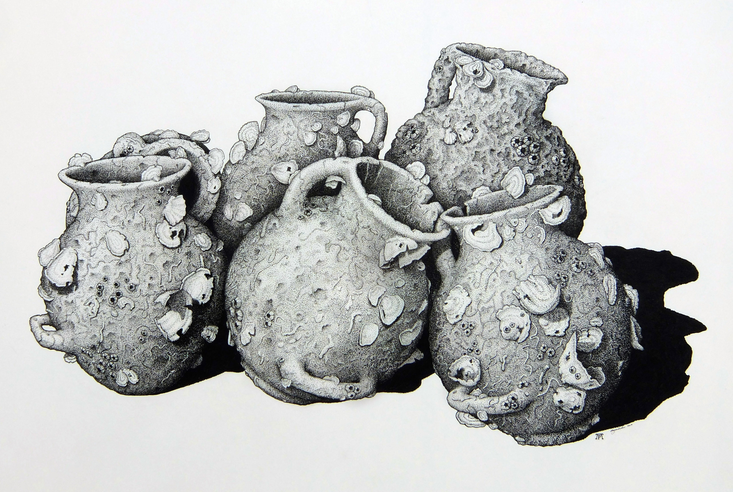 'Amphora From The Sea Floor'