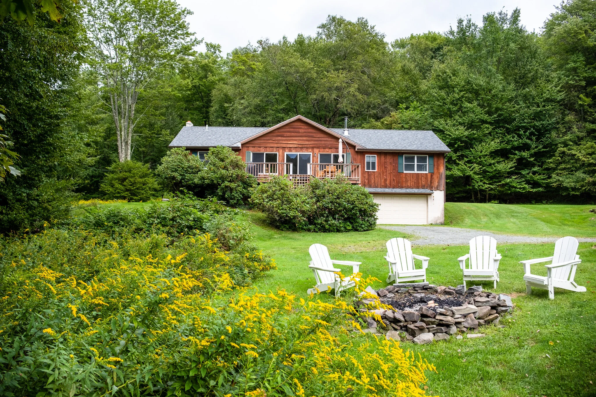 Spacious, renovated 4BR Catskills vacation rental with wood stove and