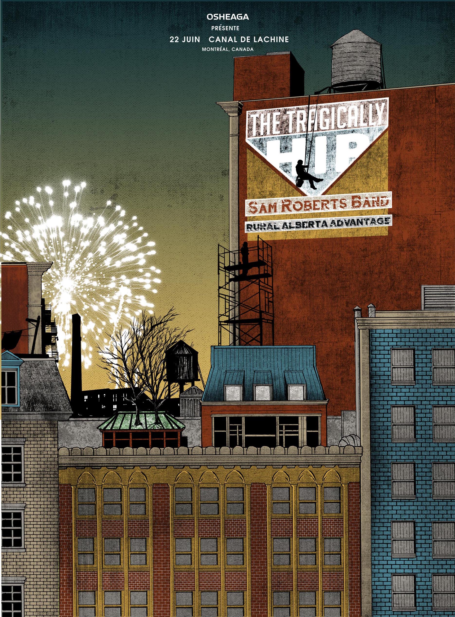The Tragically Hip / Sam Roberts Band