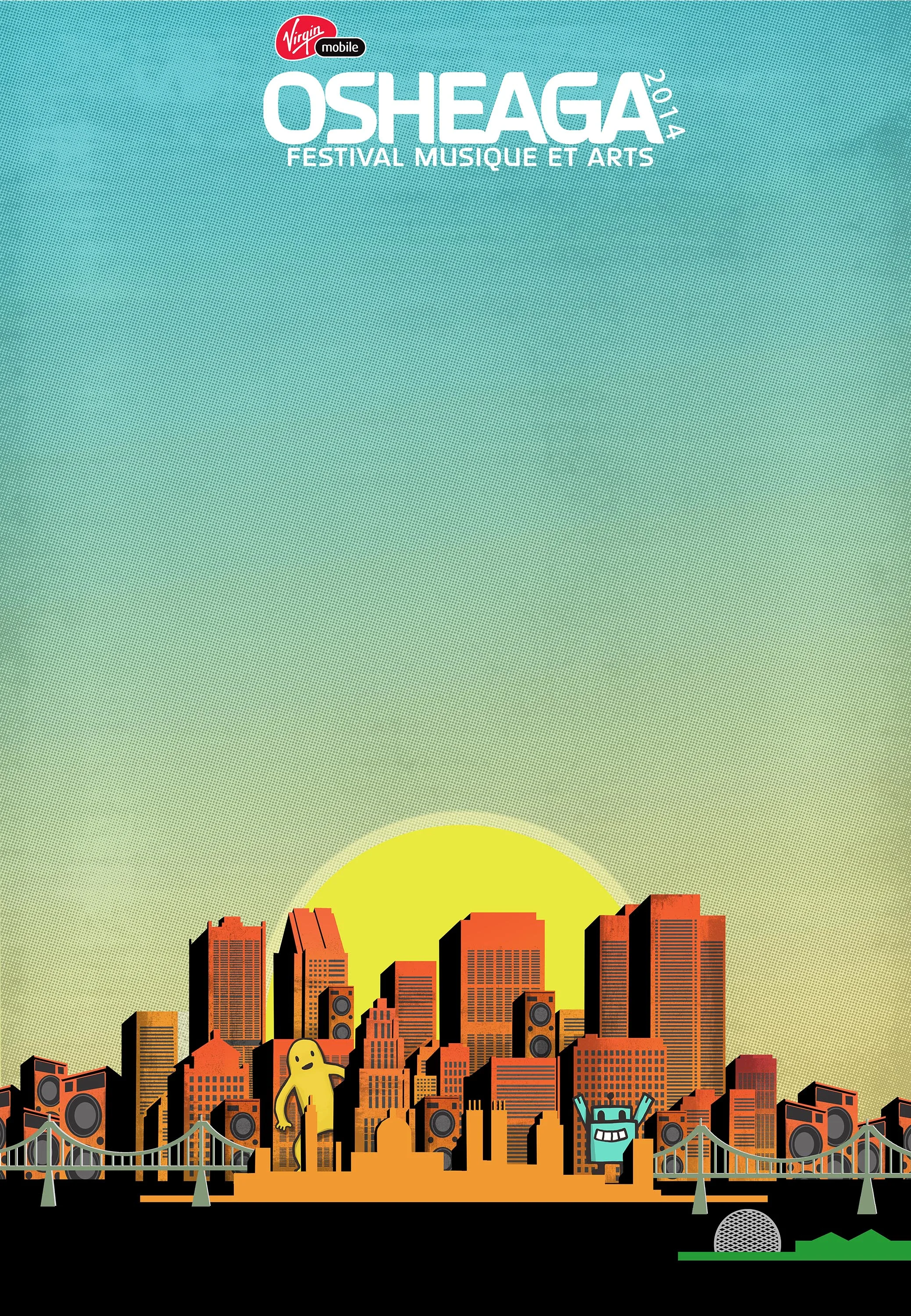 Osheaga Music Festival 2014 Creative