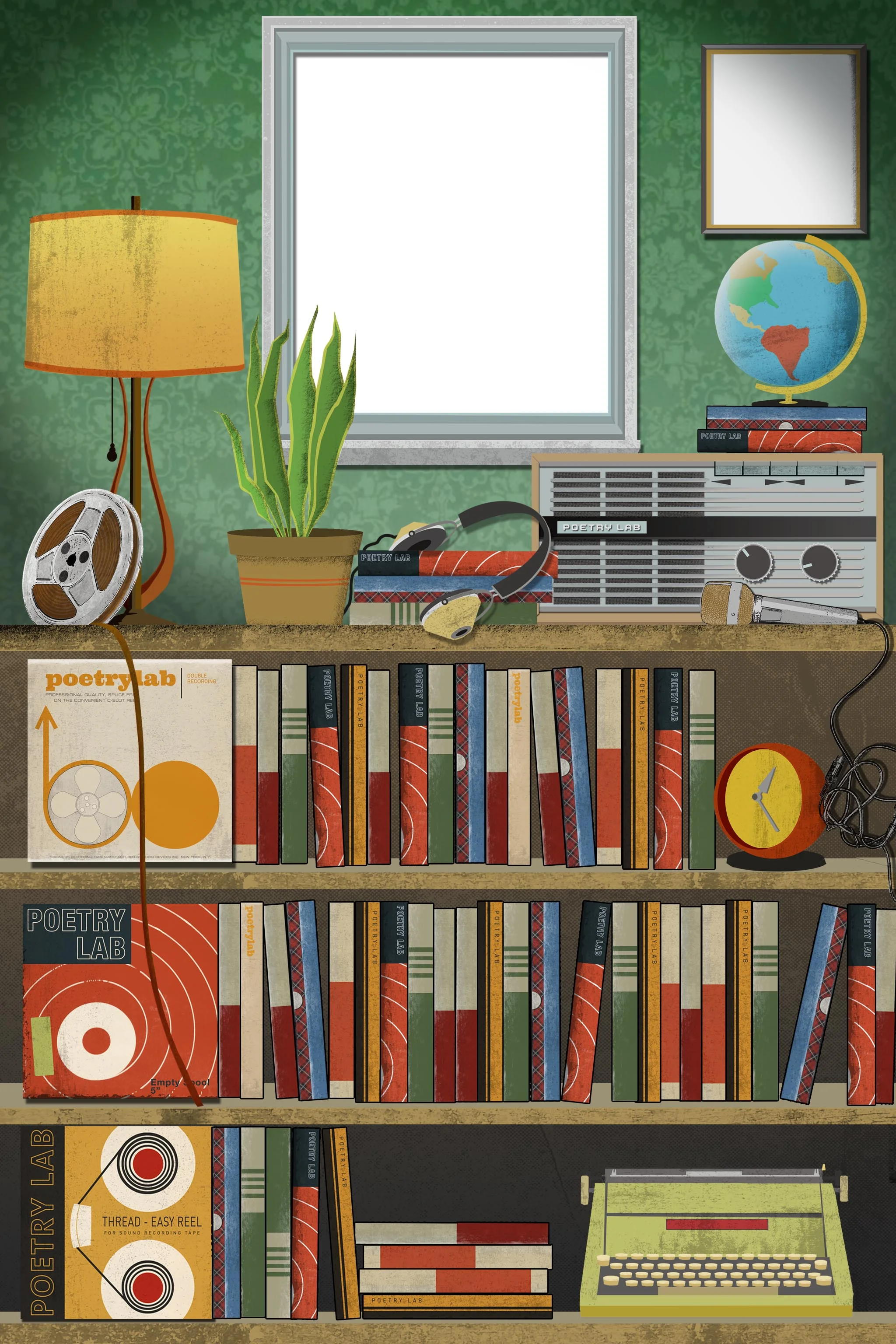 Environmental design for interactive Poetrylab mobile game