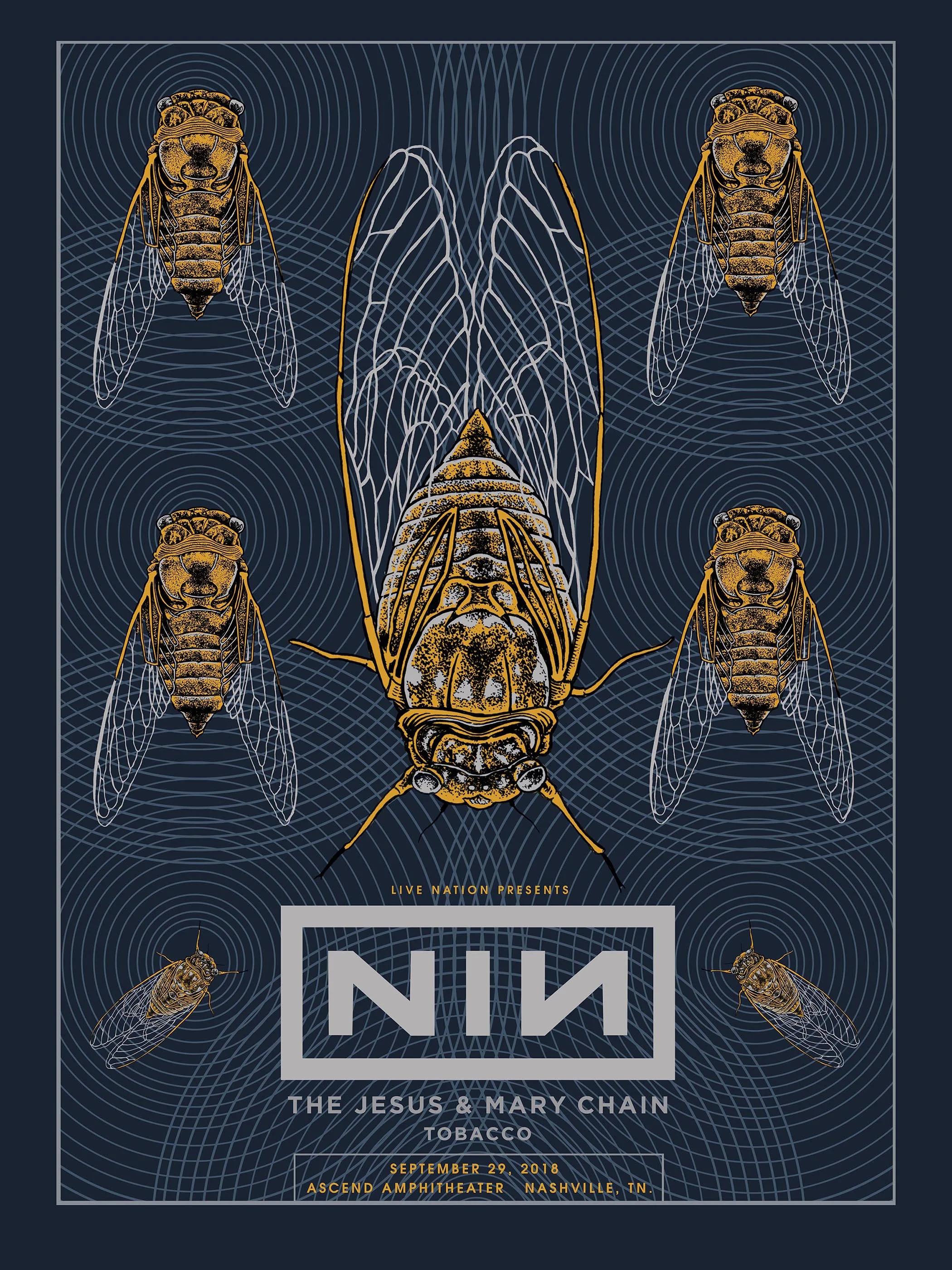 Nine Inch Nails - Ascend Amphtheater - Nashville