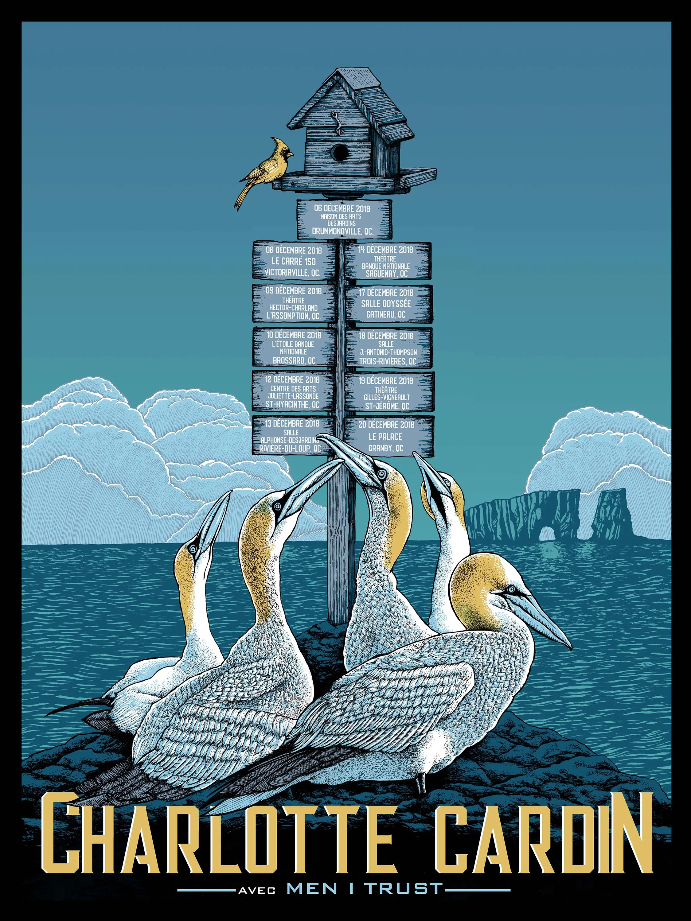 Charlotte Cardin - Quebec Tour Poster