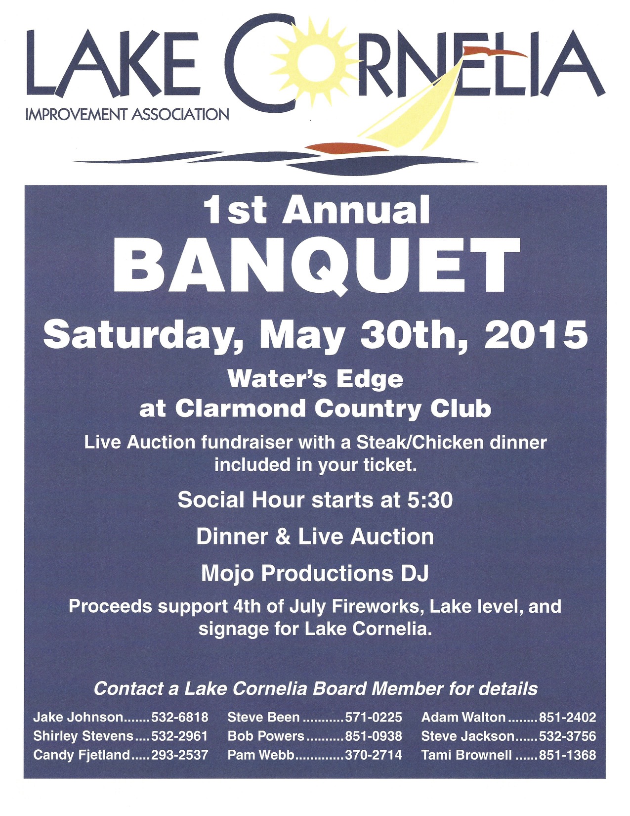 1st Annual Banquet