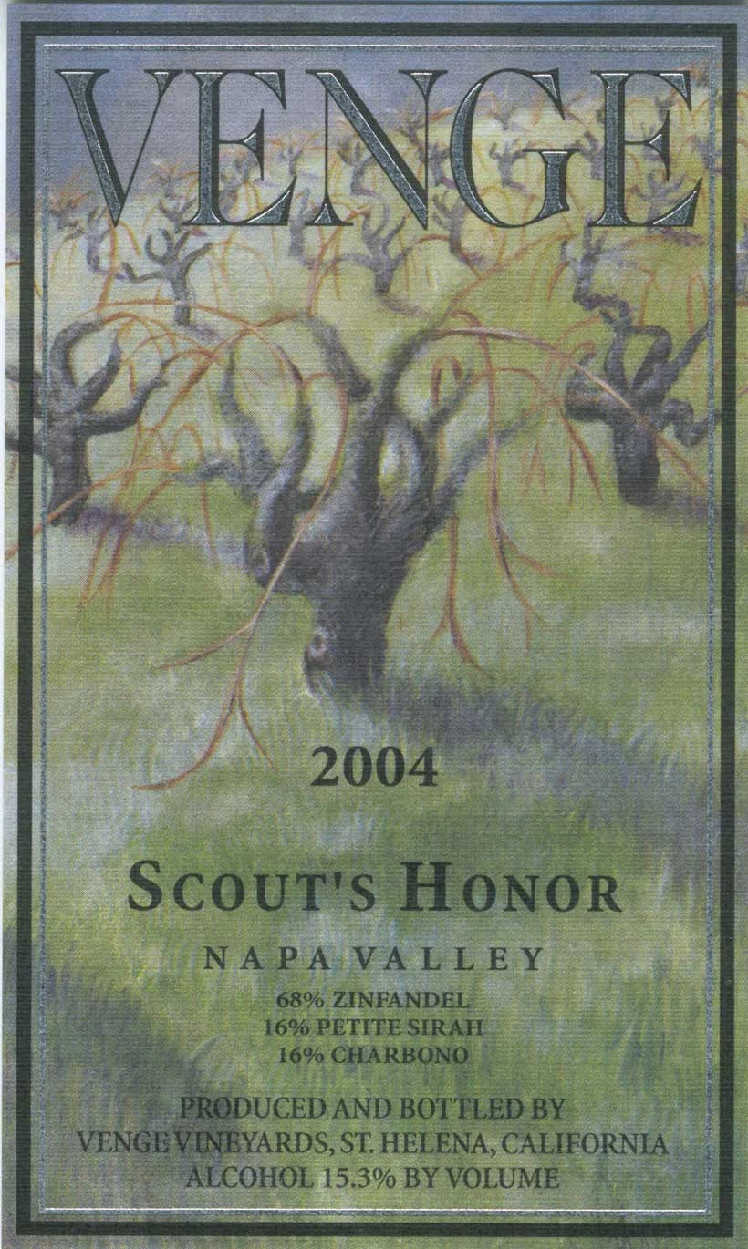 Venge wine label series