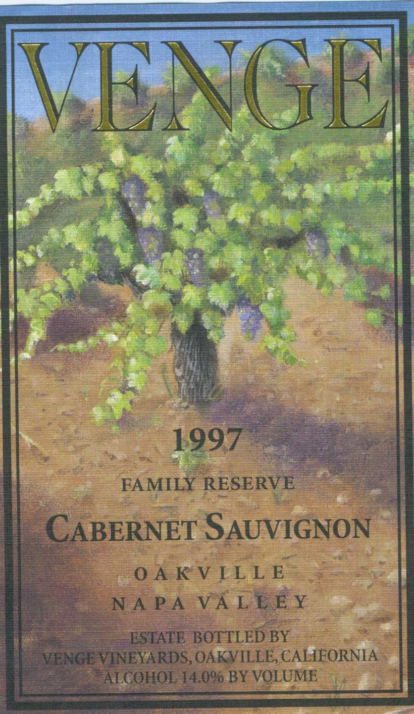 Venge wine label series