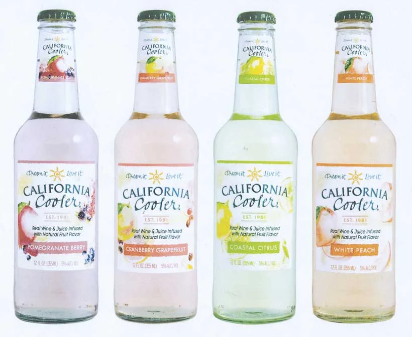California Cooler labels