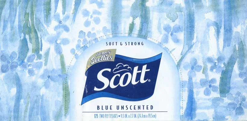 Scott Tissue Box