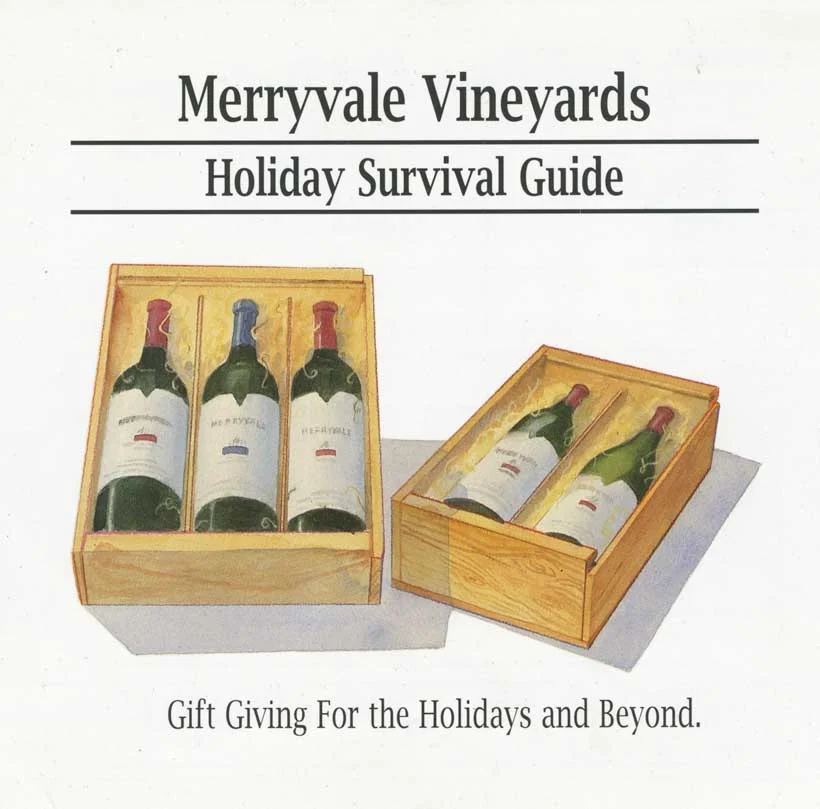 Merryvale Vineyards brochure