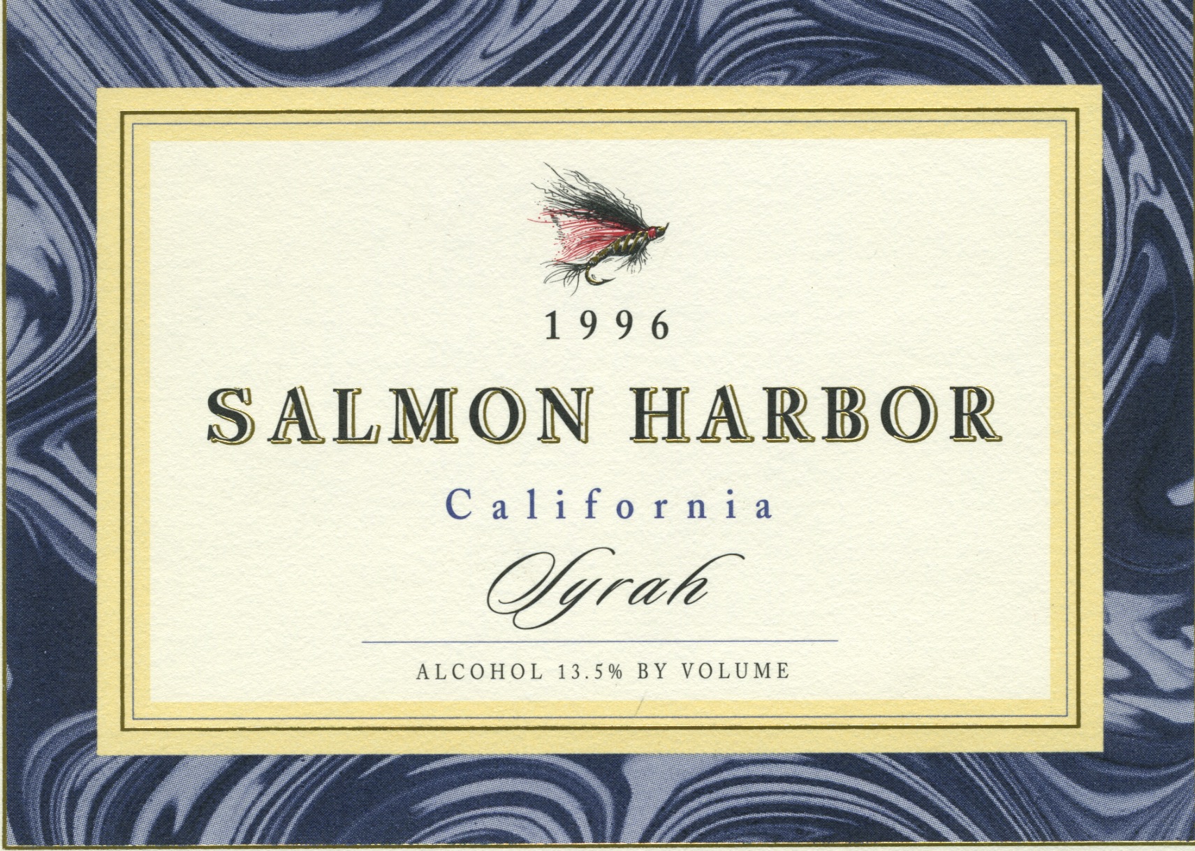 Salmon Harbor wine label