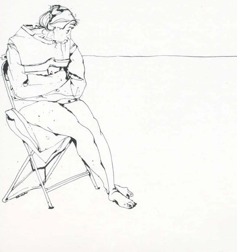 Woman in Straitjacket
