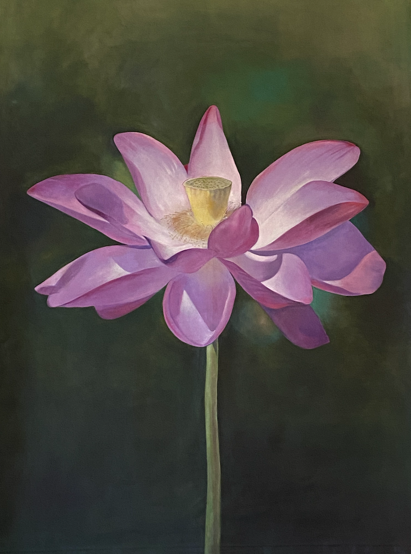 Lotus Banner for United Methodist Church
Acrylic 