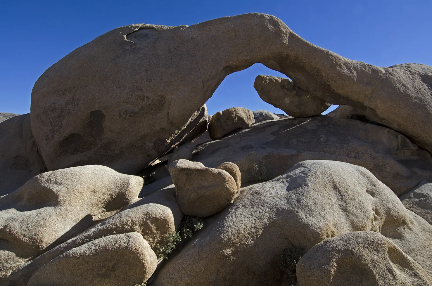 While geological processes have created this arch over time, those same processes will someday cause it to crumble away. Wind, water, erosion, heat and cold all take their toll.