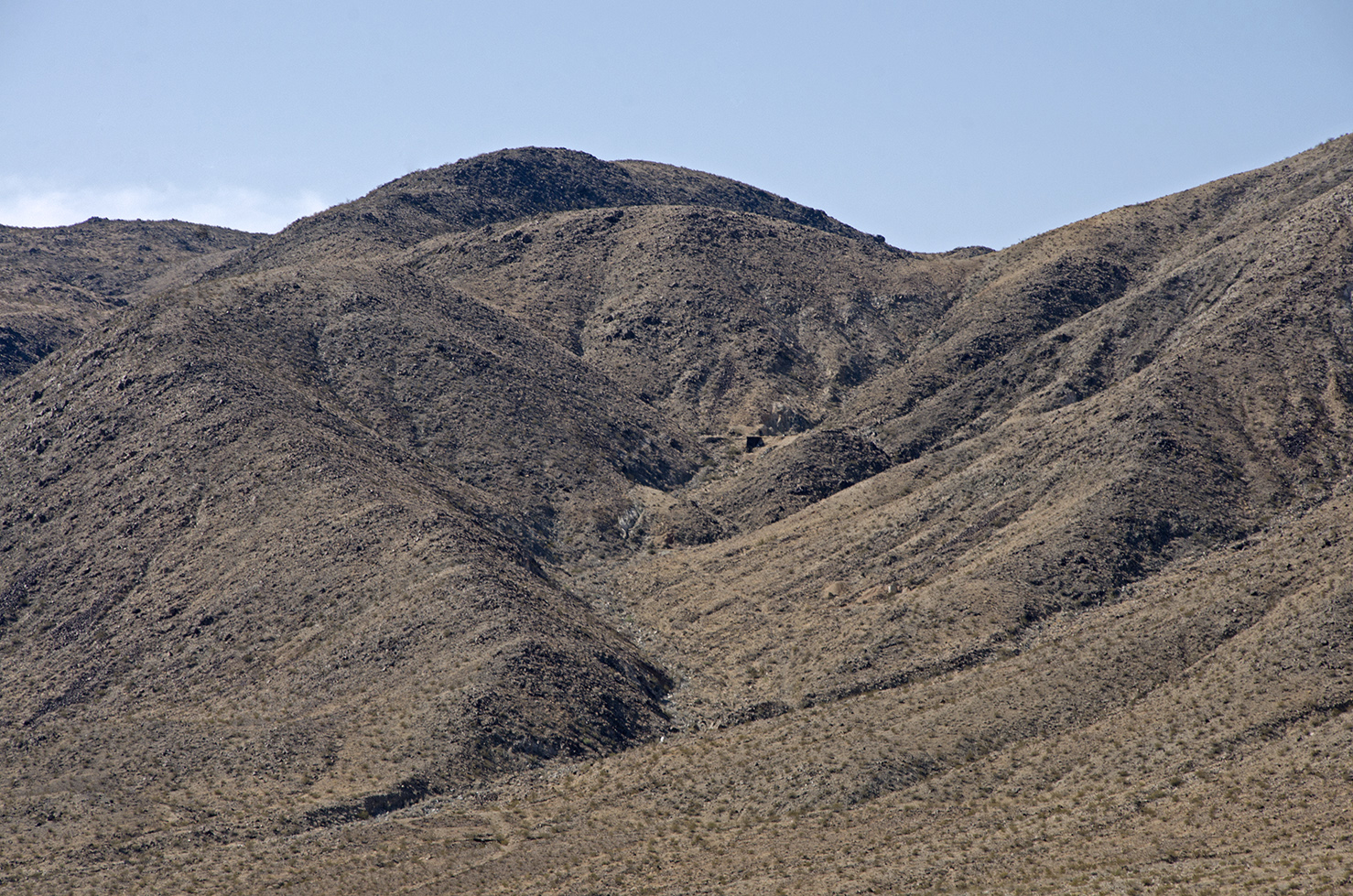 A telephoto view of my destination, almost dead center in the photo