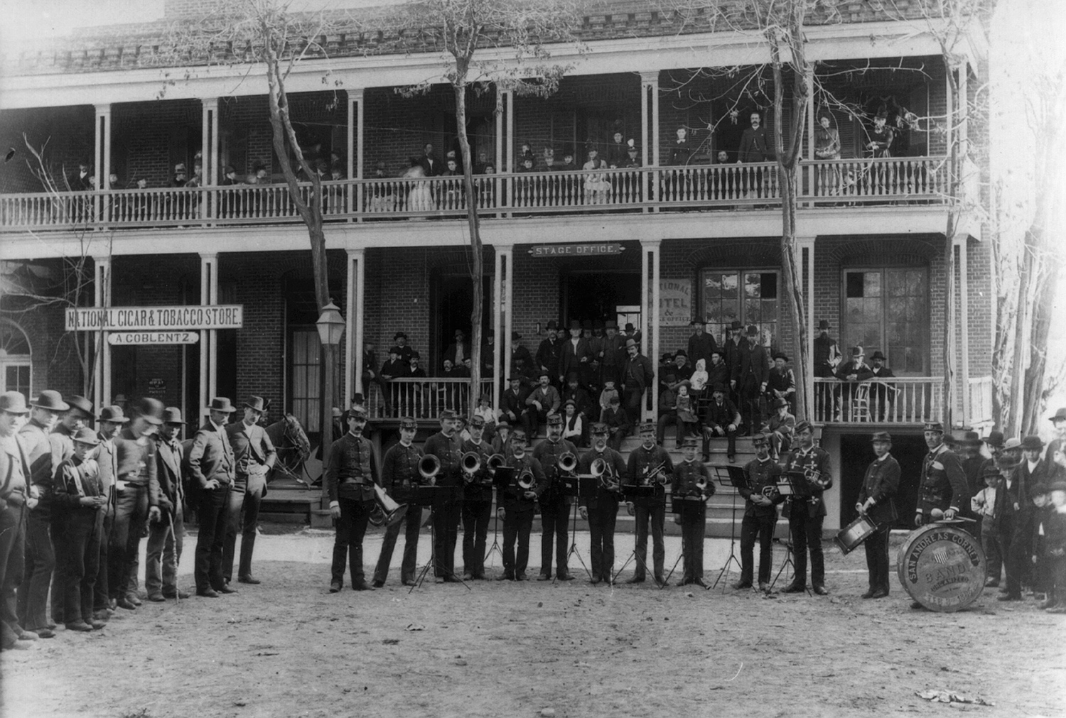 National Hotel & The San Andreas Cornet Band