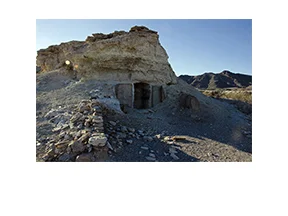 Cave Dwellings of Dublin Gulch, Cal