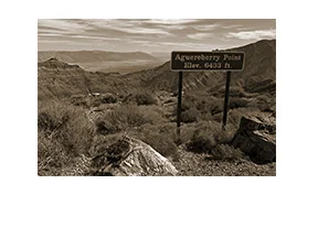 Aguereberry Point, Death Valley, Cal