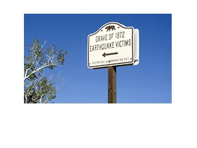 1872 Lone Pine Earthquake, Cal