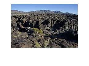 Fossil Falls, Cal - U.S. 395
