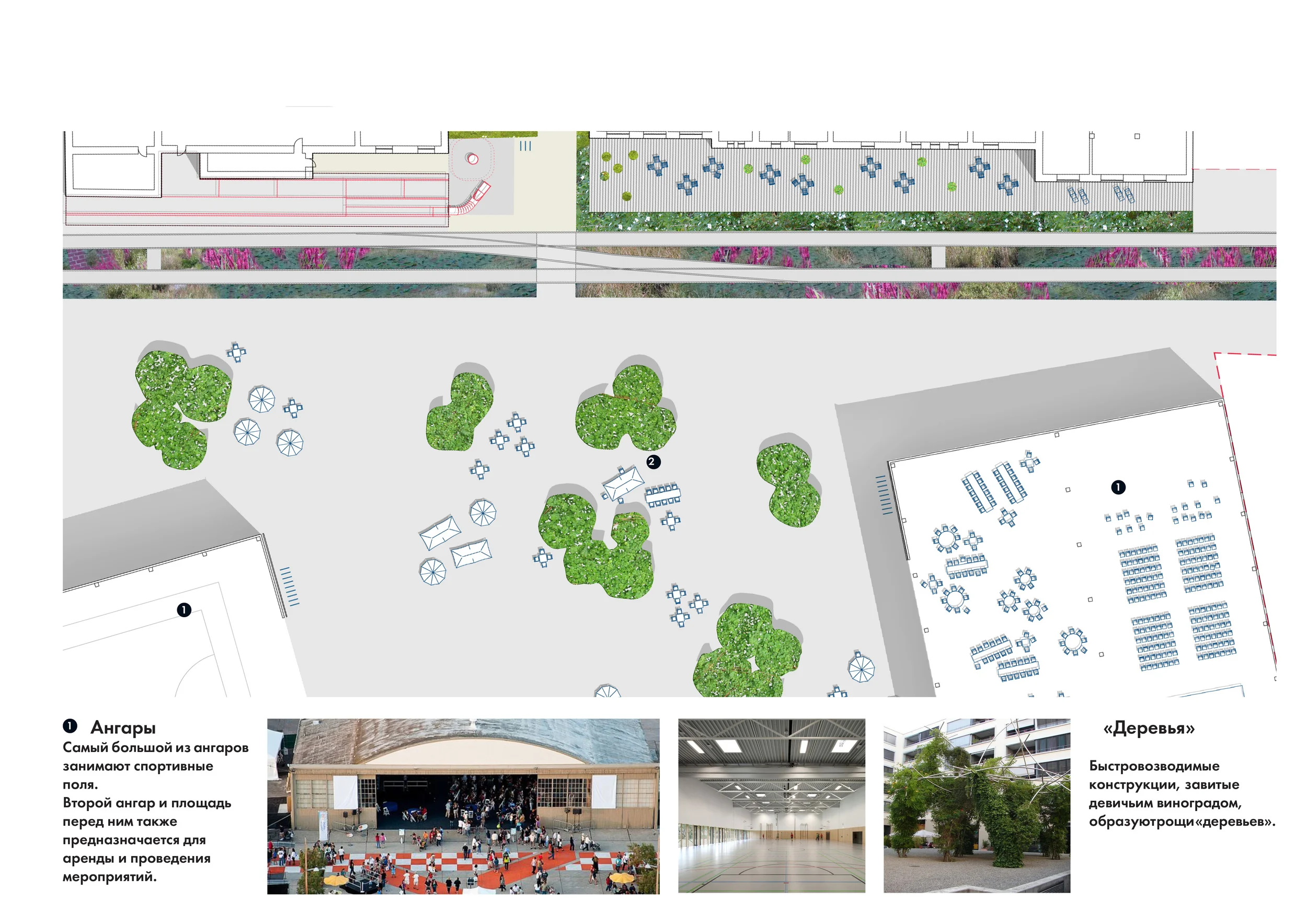  Зона железной дороги / Линейный парк 