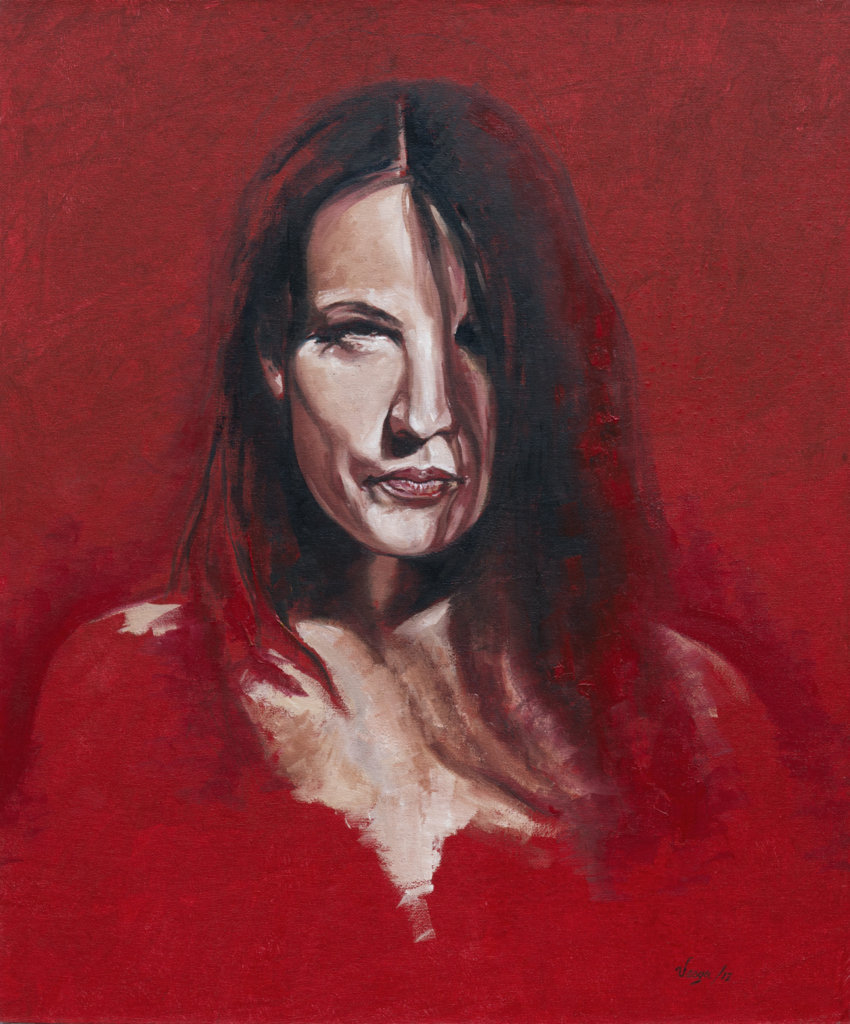 Portrait in Red