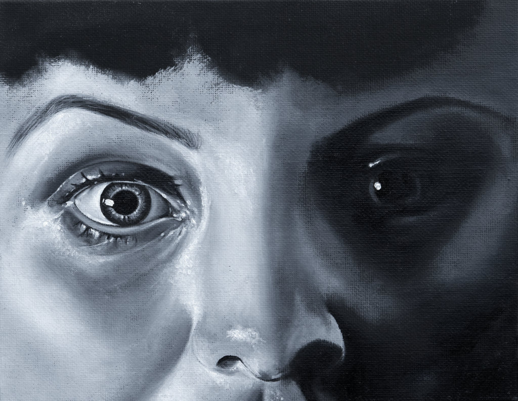 Portrait in Black - Eyes