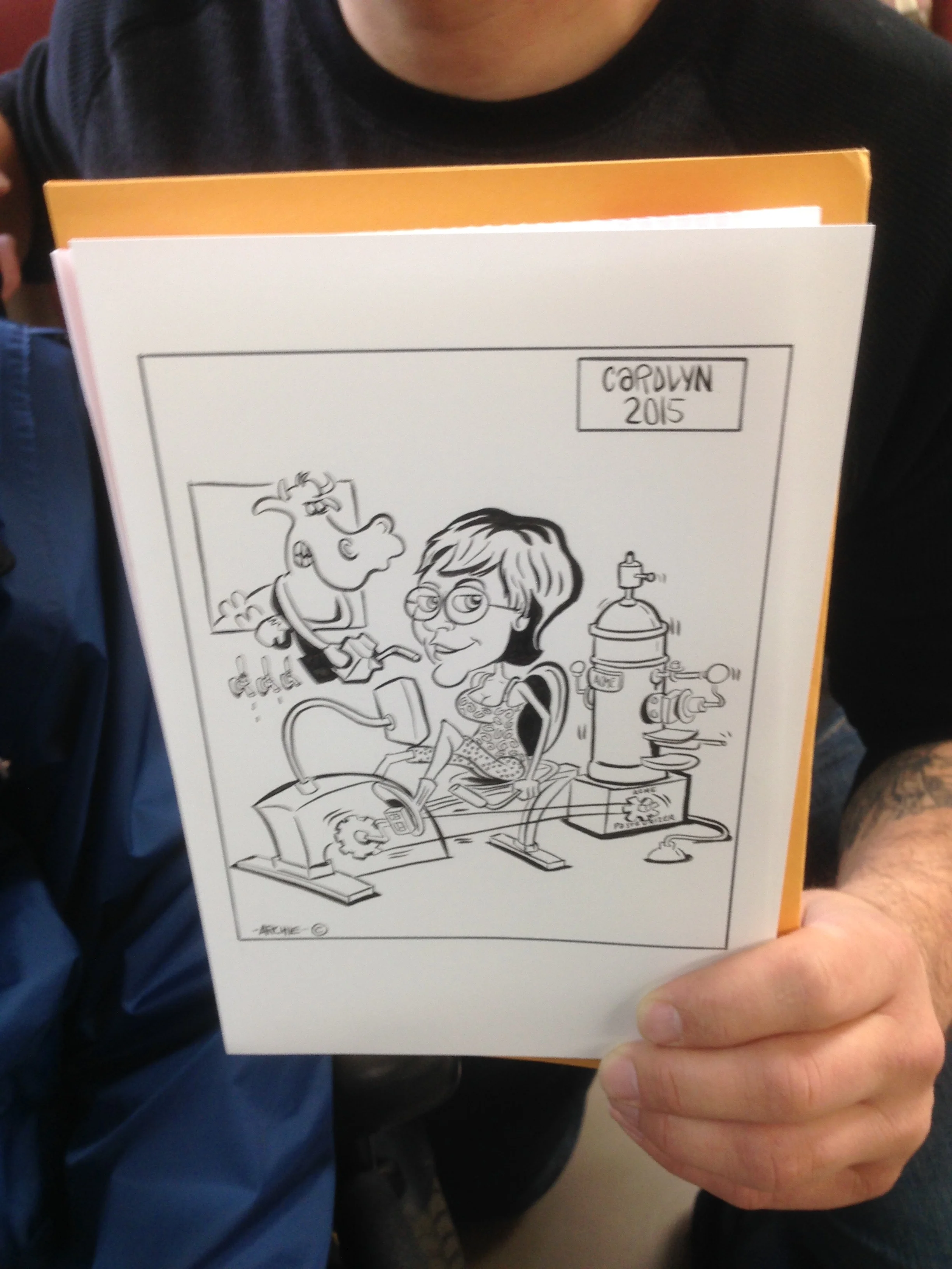 CAROLYNS' CARTOON
