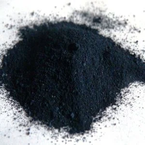Before use, lump indigo must be ground into a fine powder.