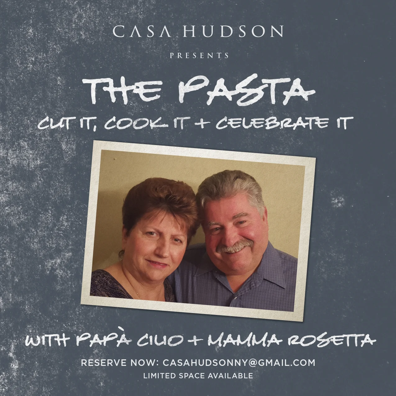 Pasta Making with Mamma + Papa Cilio