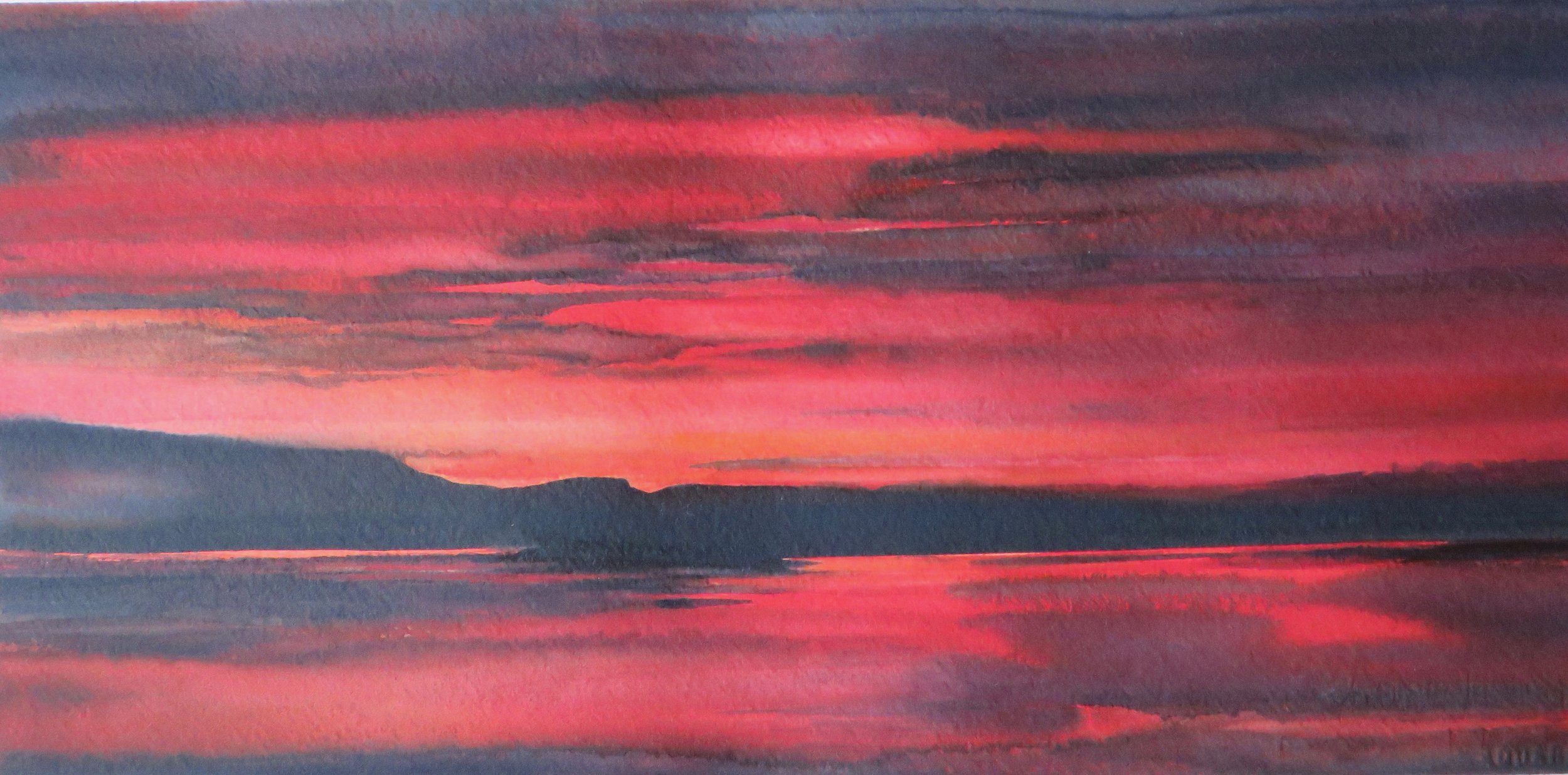  Red Sunset  SOLD 