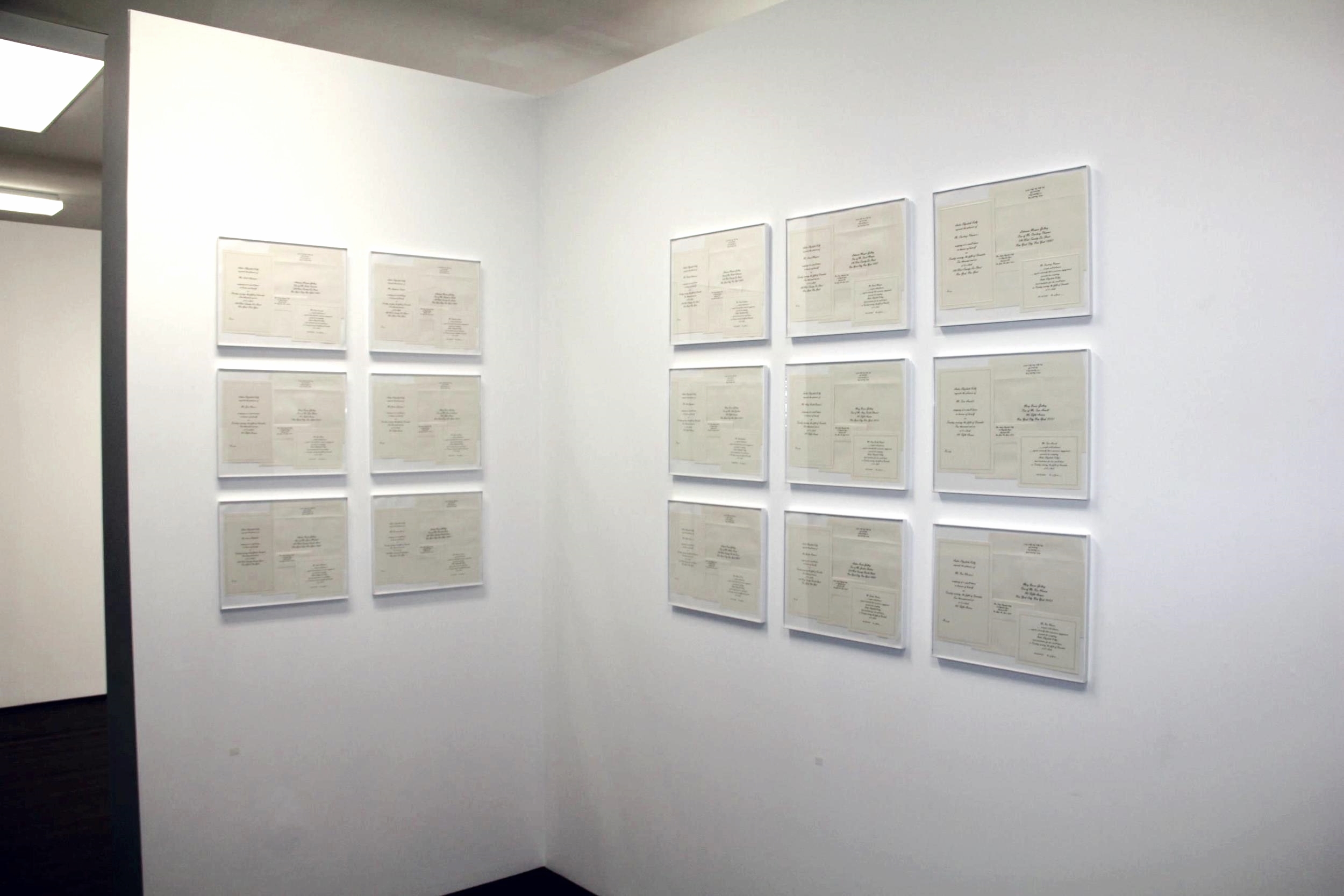   Requests the Pleasure , installation view at WISH MEME Exhibition 2013. 