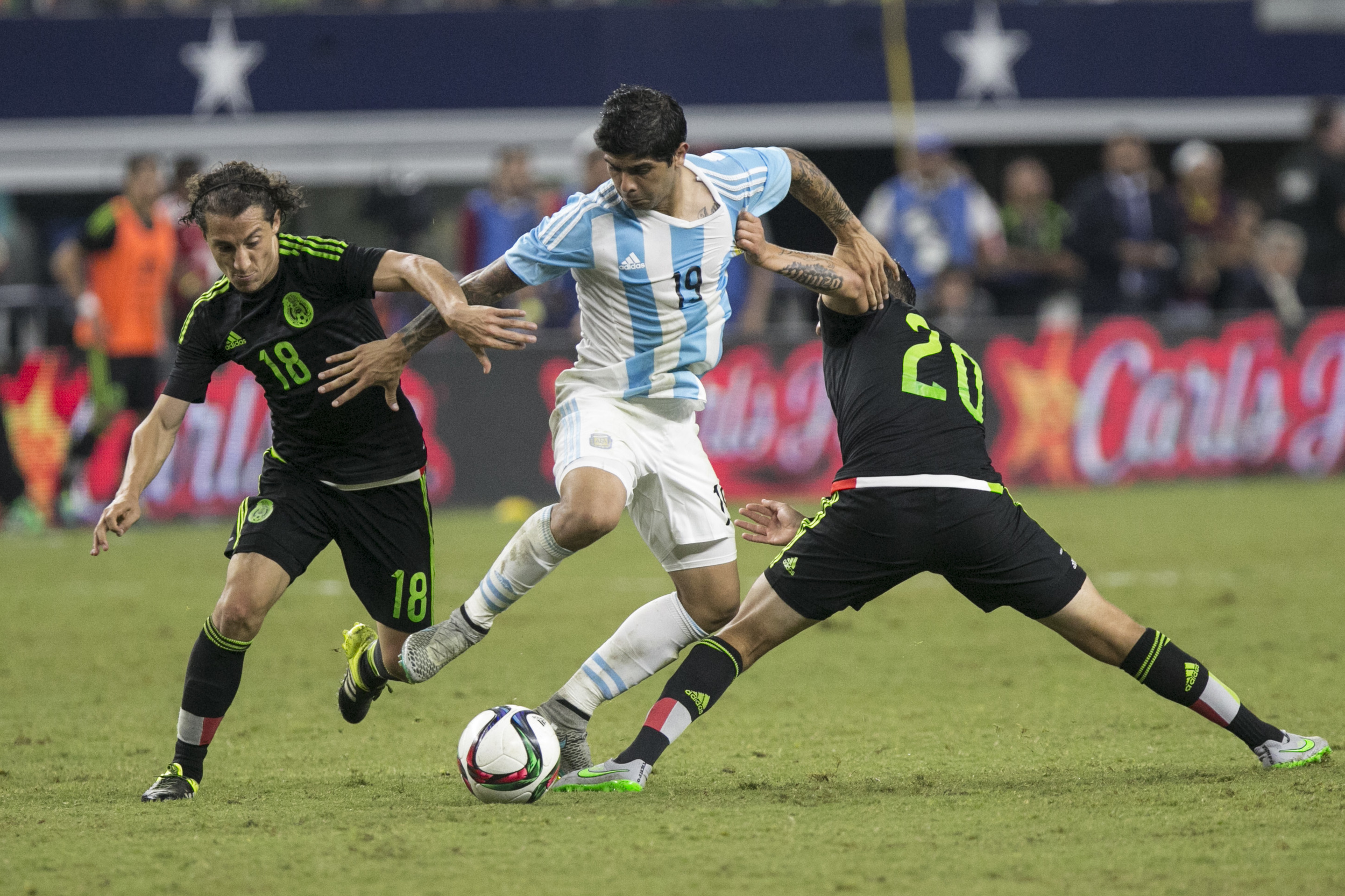  Mexico vs. Argentina National Soccer on Sep. 8, 2015, in Arlington, TX. 