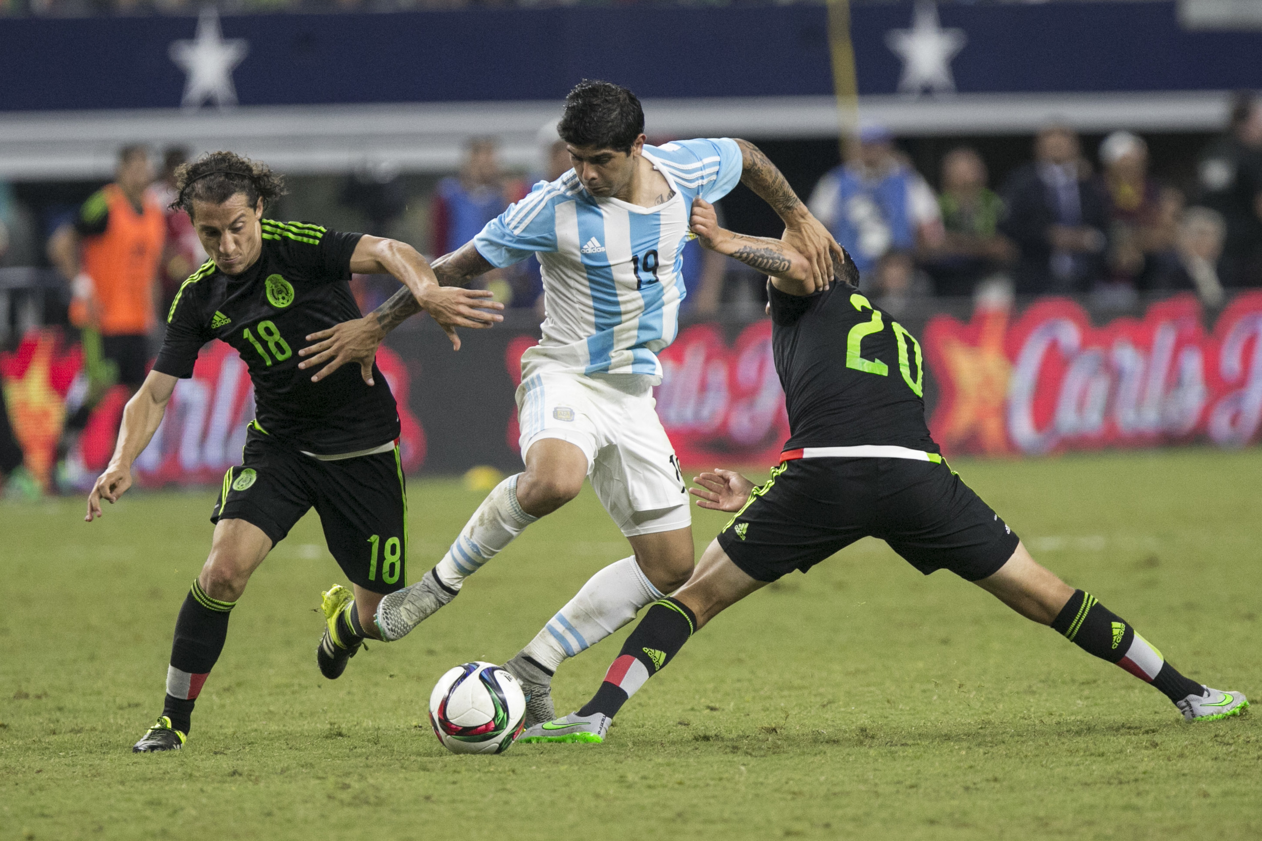 Mexico vs. Argentina National Soccer on Sep. 8, 2015, in Arlington, TX.
