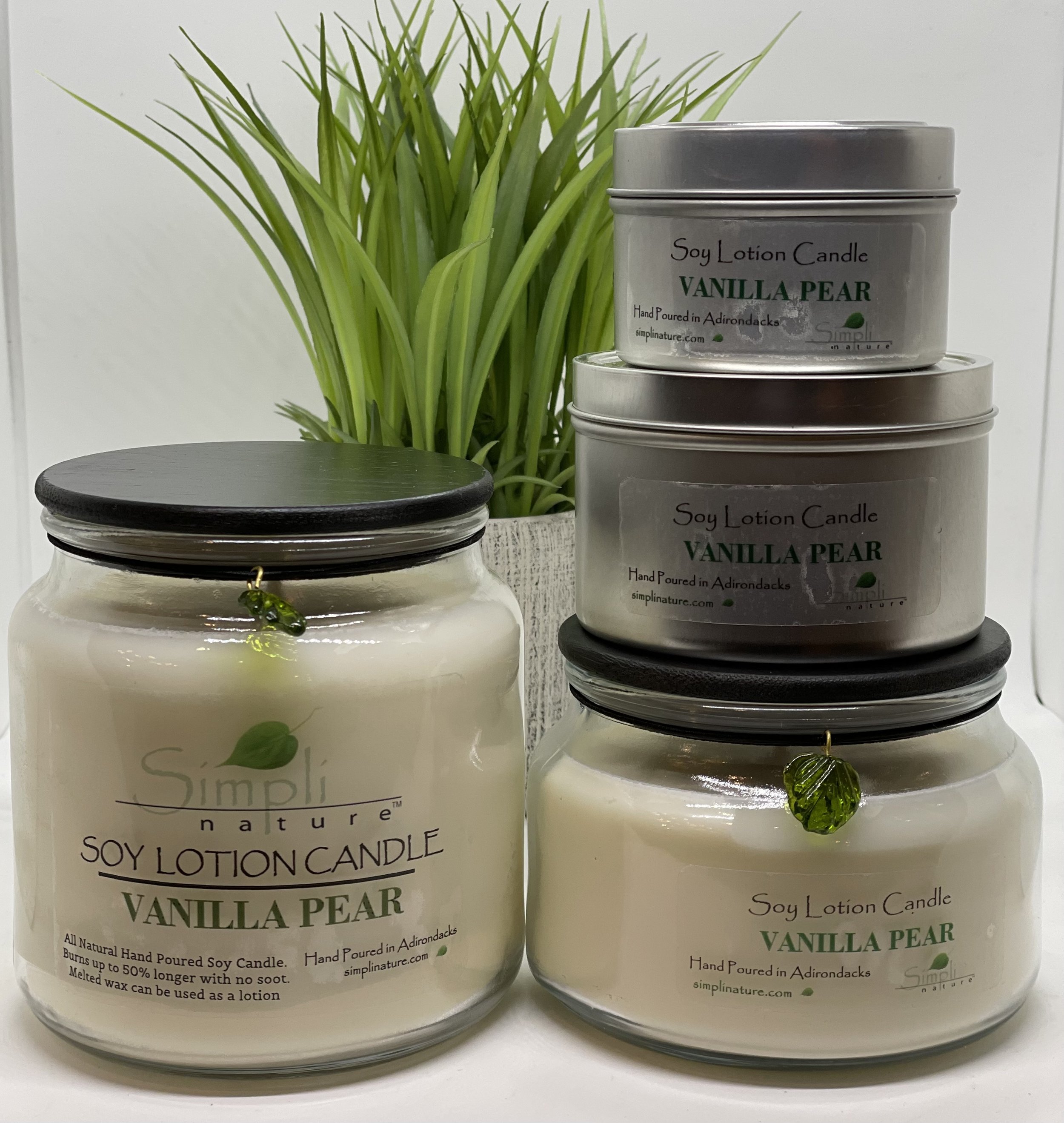 Vanilla Pear-Soy Lotion Candle