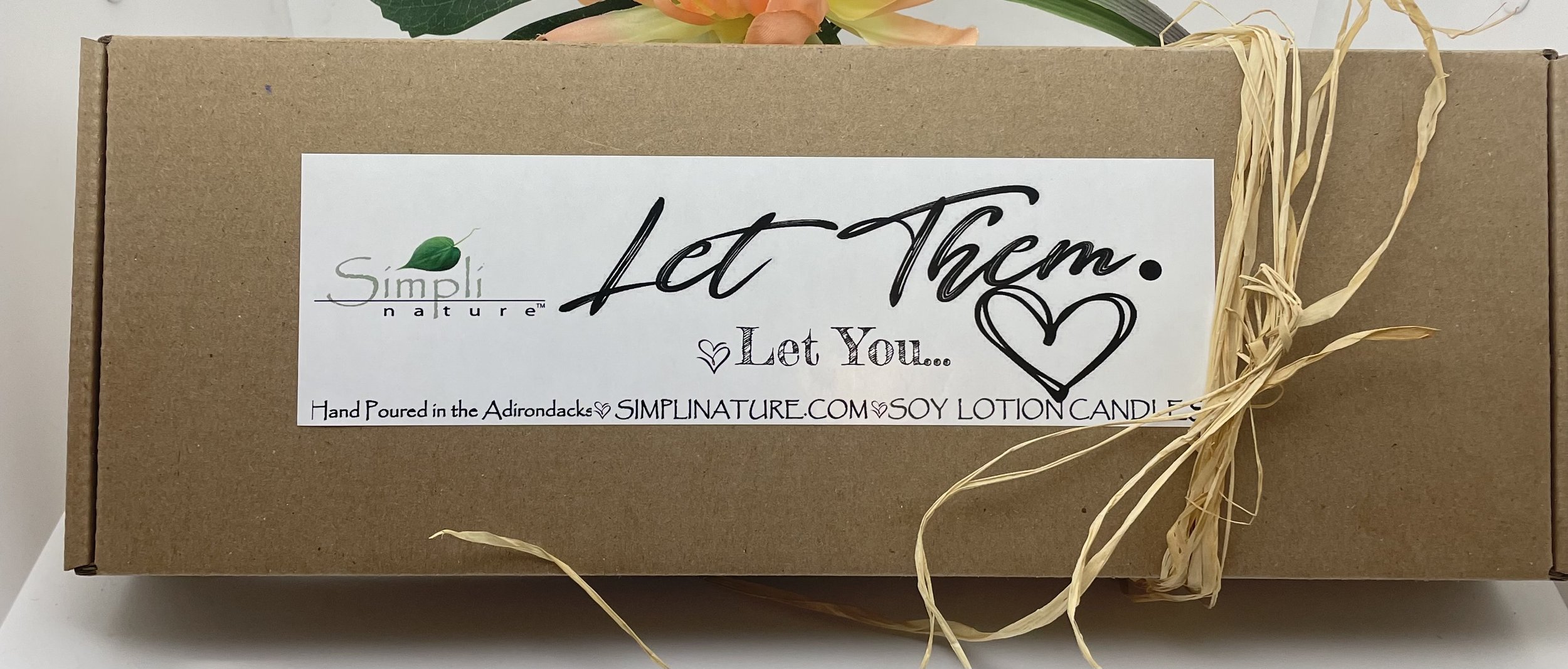 Let Them 3 Pack 8 oz. Candle Gift Set