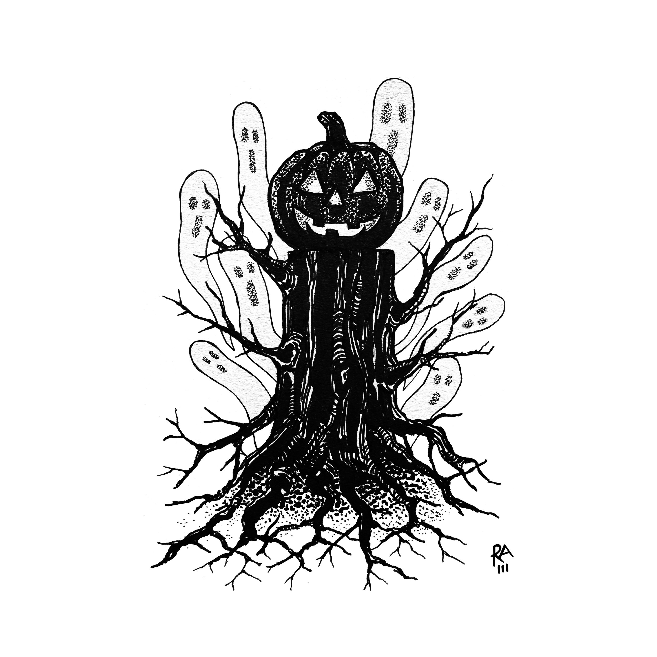Inktober 2025 14 Trunk.jpg